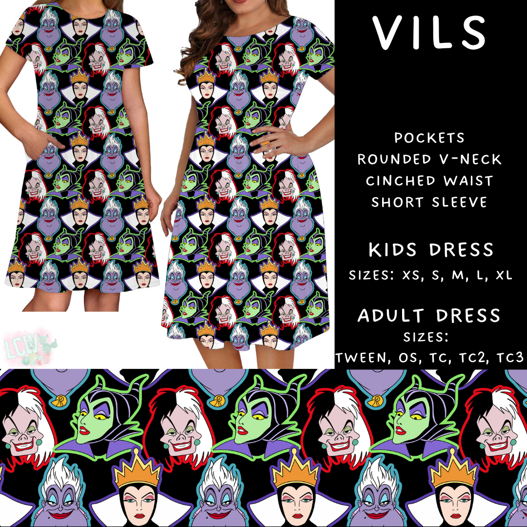 VILS Adult & Kids Dress - PREORDER Batch #482 - ETA Early April
