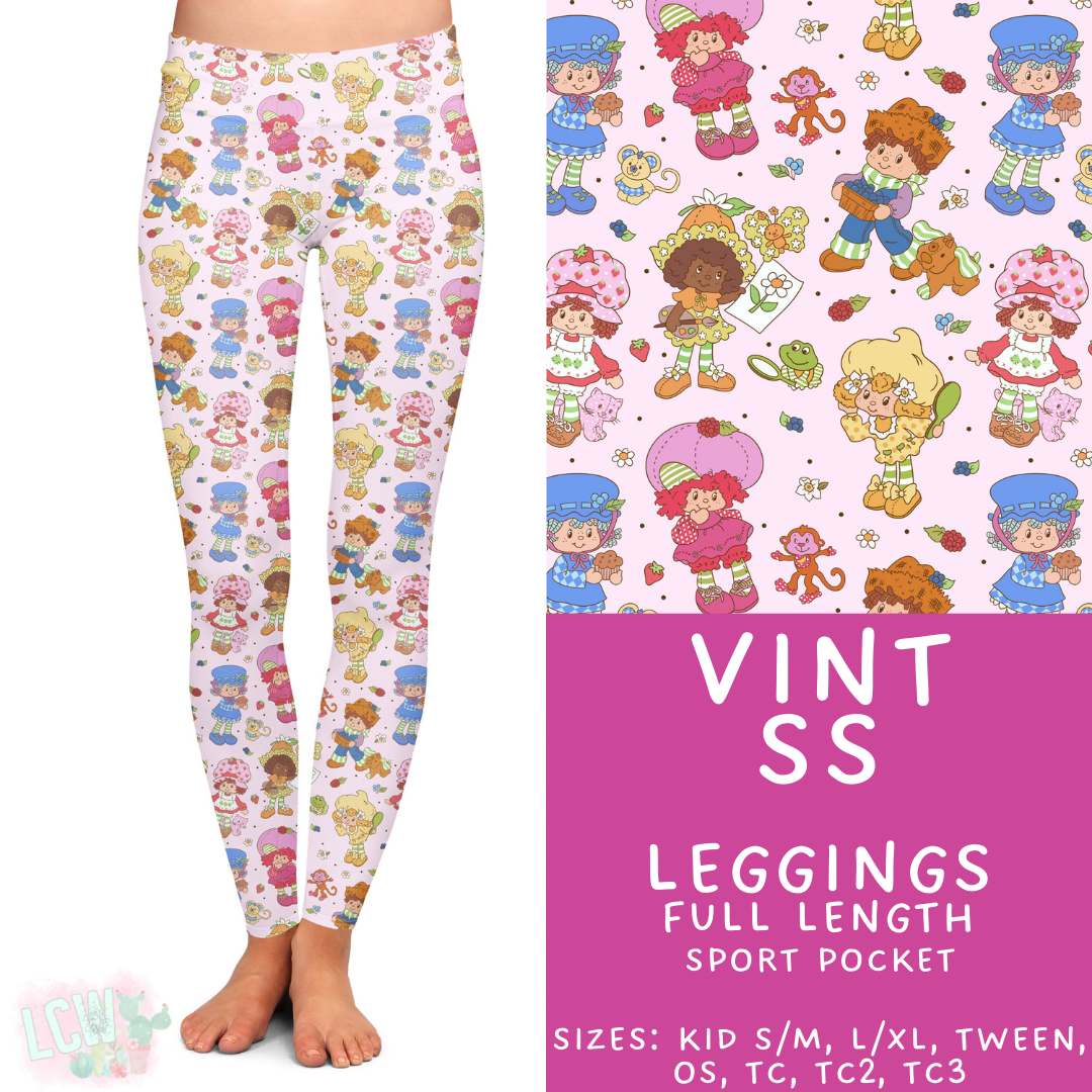 Vint SS - - Leggings Adults & Kids - PREORDER Batch #485 - ETA Early April