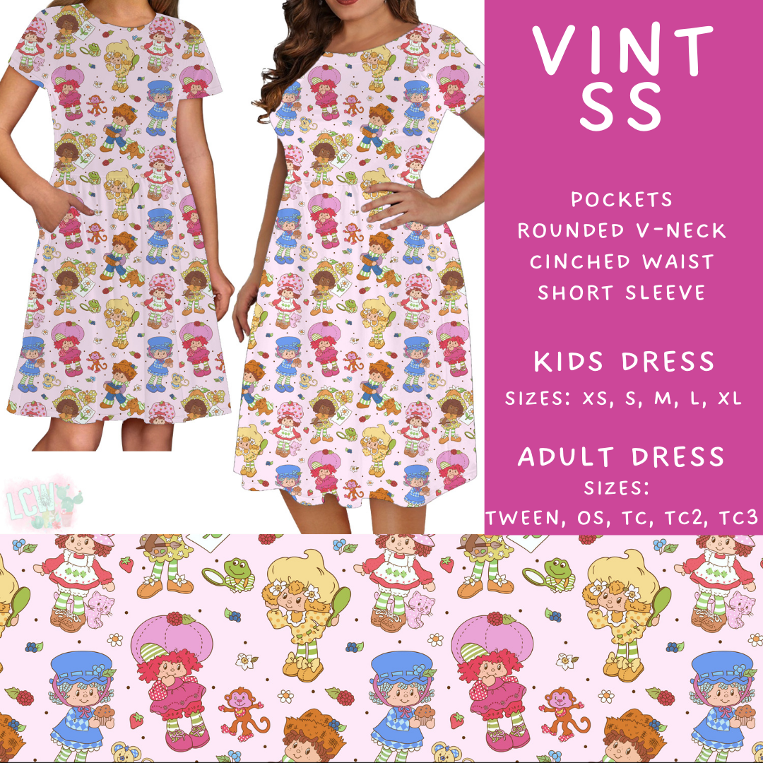 Vint SS - Adult & Kids Dress - PREORDER Batch #485 - ETA Early April