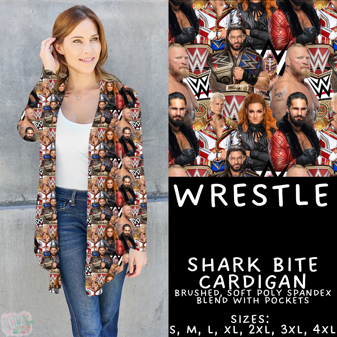 Wrestle - Cardigan - PREORDER Batch 485 - ETA Early April
