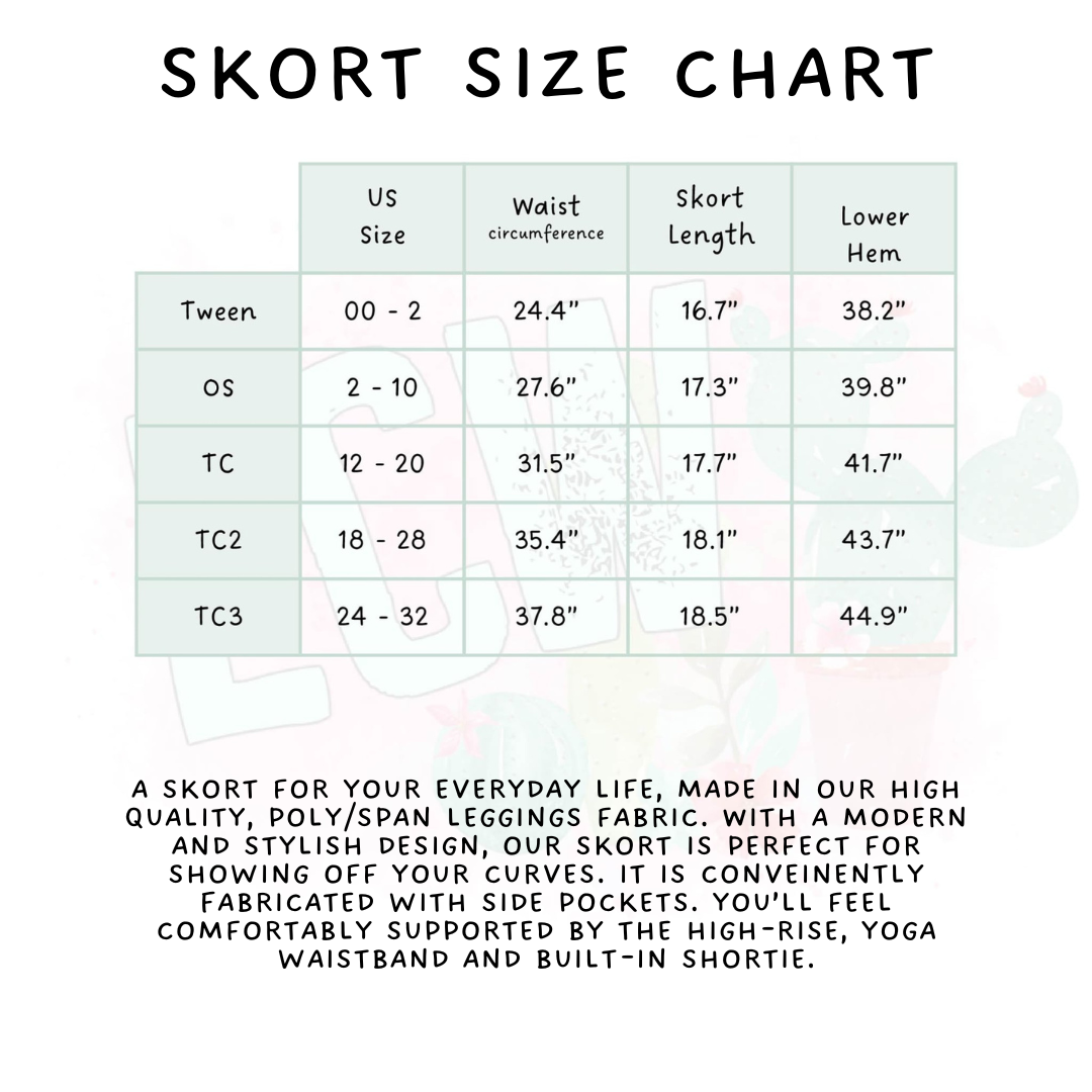 Alice Bows Skort Adult & Kids - PREORDER Batch #485 - ETA Early April
