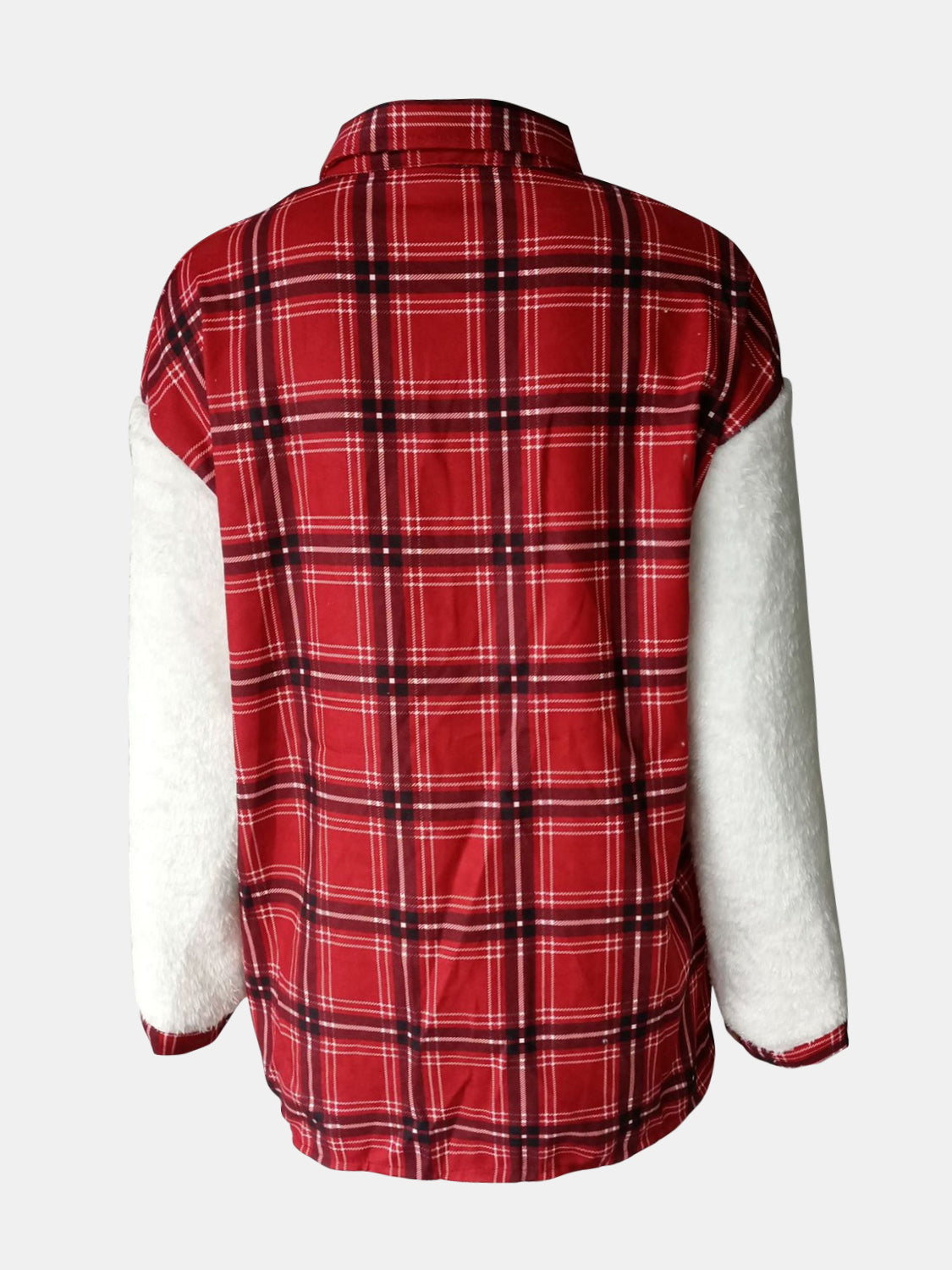 Fuzzy Button Up Long Sleeve Jacket - 5 Colors!