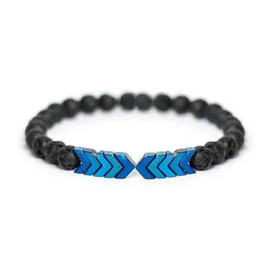 Lava Bead Arrow Bracelets - 5 Color Options!