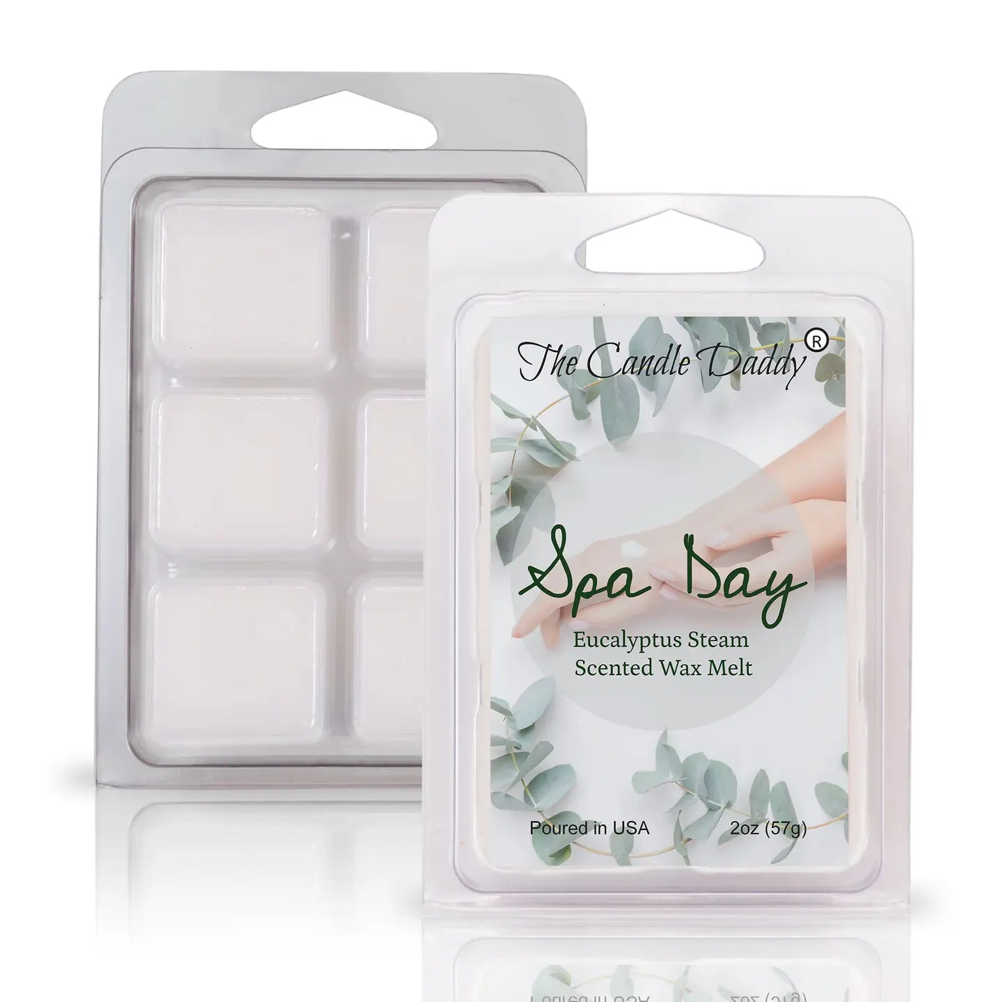 Spa Day - Relaxing Aroma Therapy Eucalyptus Scented Wax Melt