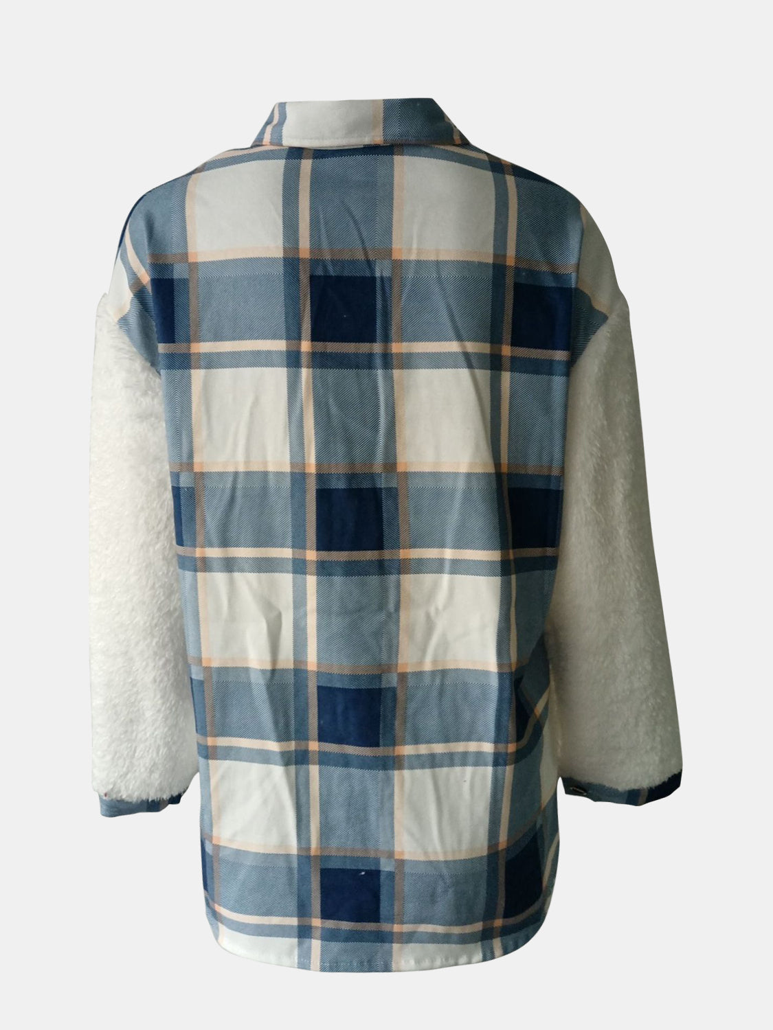 Fuzzy Button Up Long Sleeve Jacket - 5 Colors!