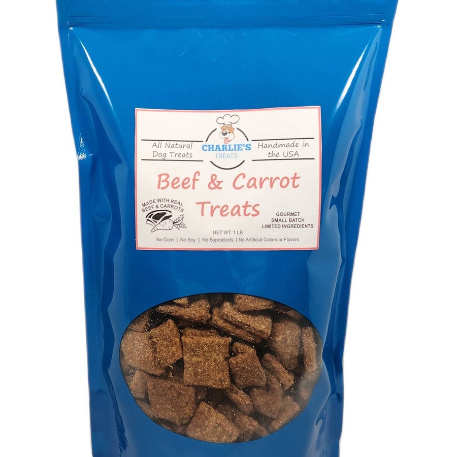 Beef & Carrot Treats - 1 lb