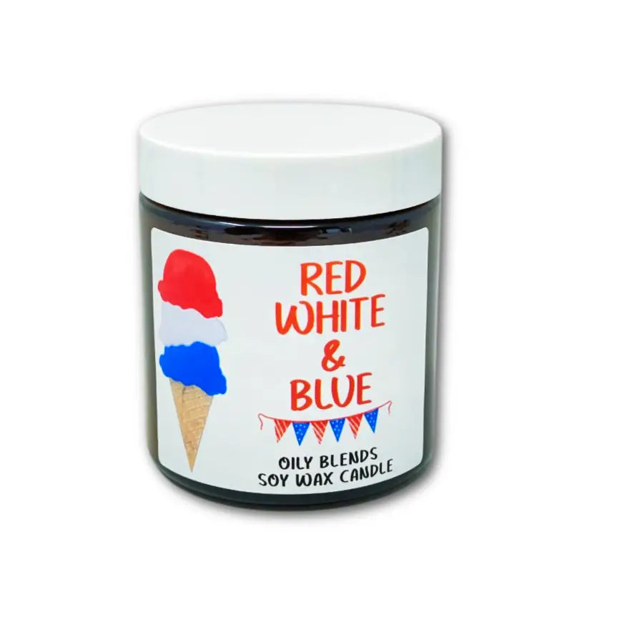 Patriotic Mini Soy Wax Candles
