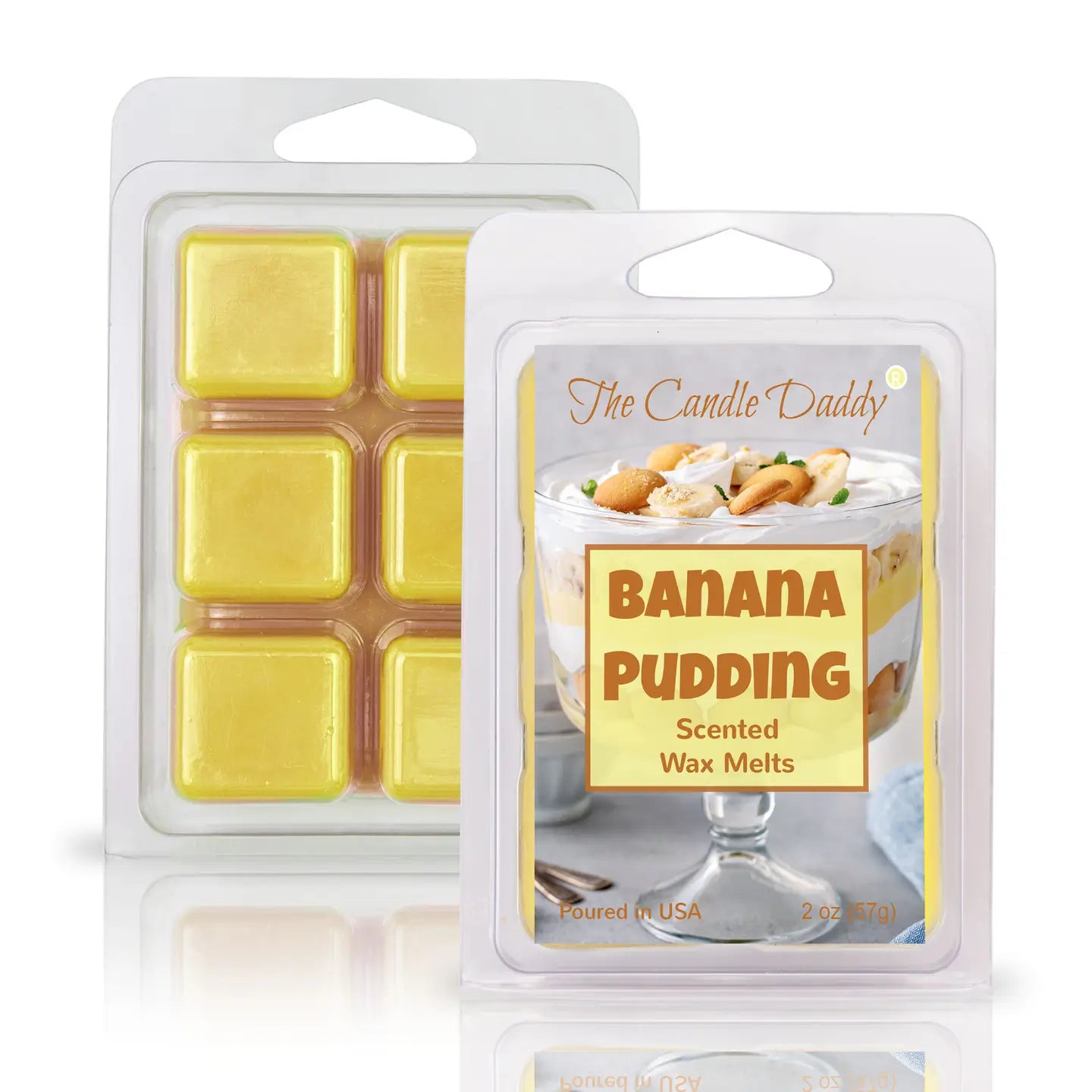 Banana Pudding - Sweet Banana Pudding Scented Wax Melt