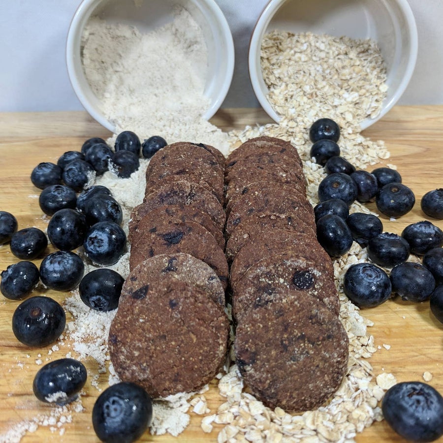 Wheat Free Blueberry Pumpkin Biscuits - 1 lb