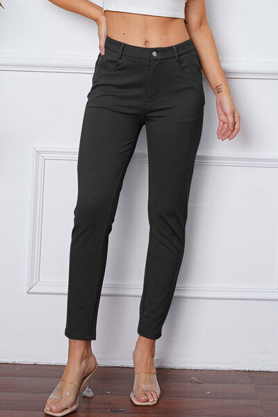 DOORBUSTER StretchyStitch Pants by Basic Bae