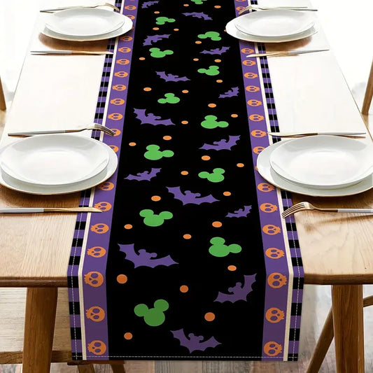 Mouse Bats Table Runner