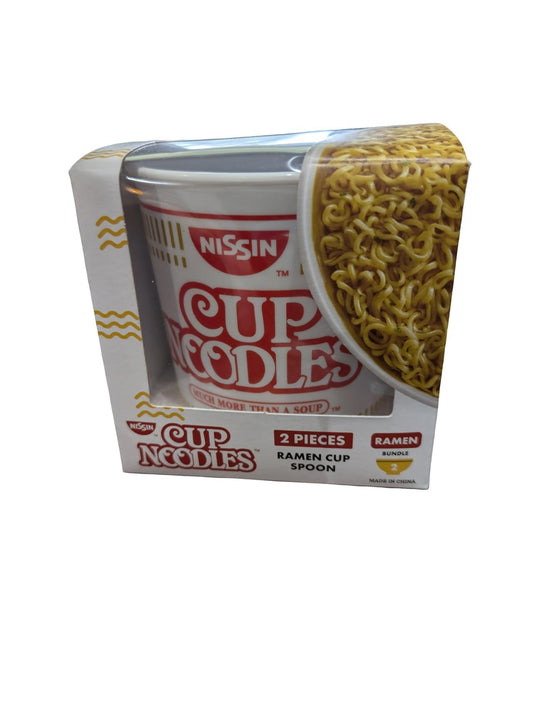 Cup Noodles 2 Piece Bowl and Spoon Set