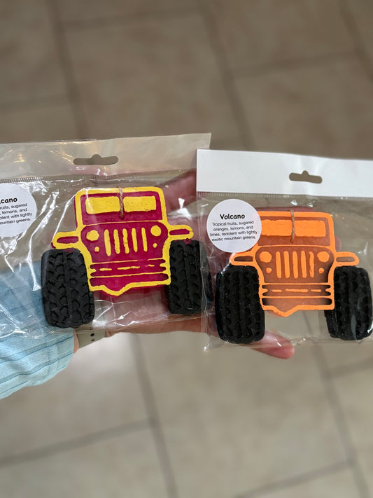 RTS Jeep Freshie - Volcano Scent