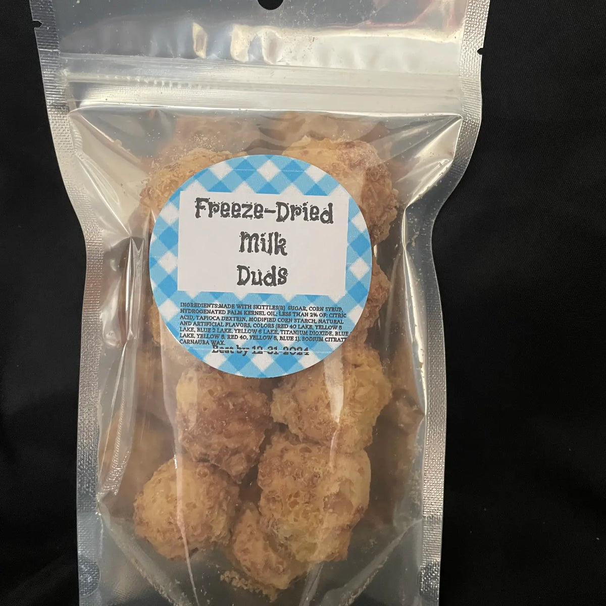 PREORDER Freeze Dried Candy Caramel Chocolate Balls w/ Milk Duds