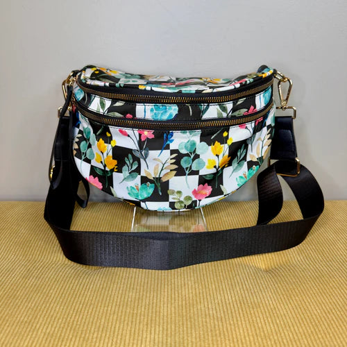 BRAND NEW PRINTS - Roni Nylon Crossbody
