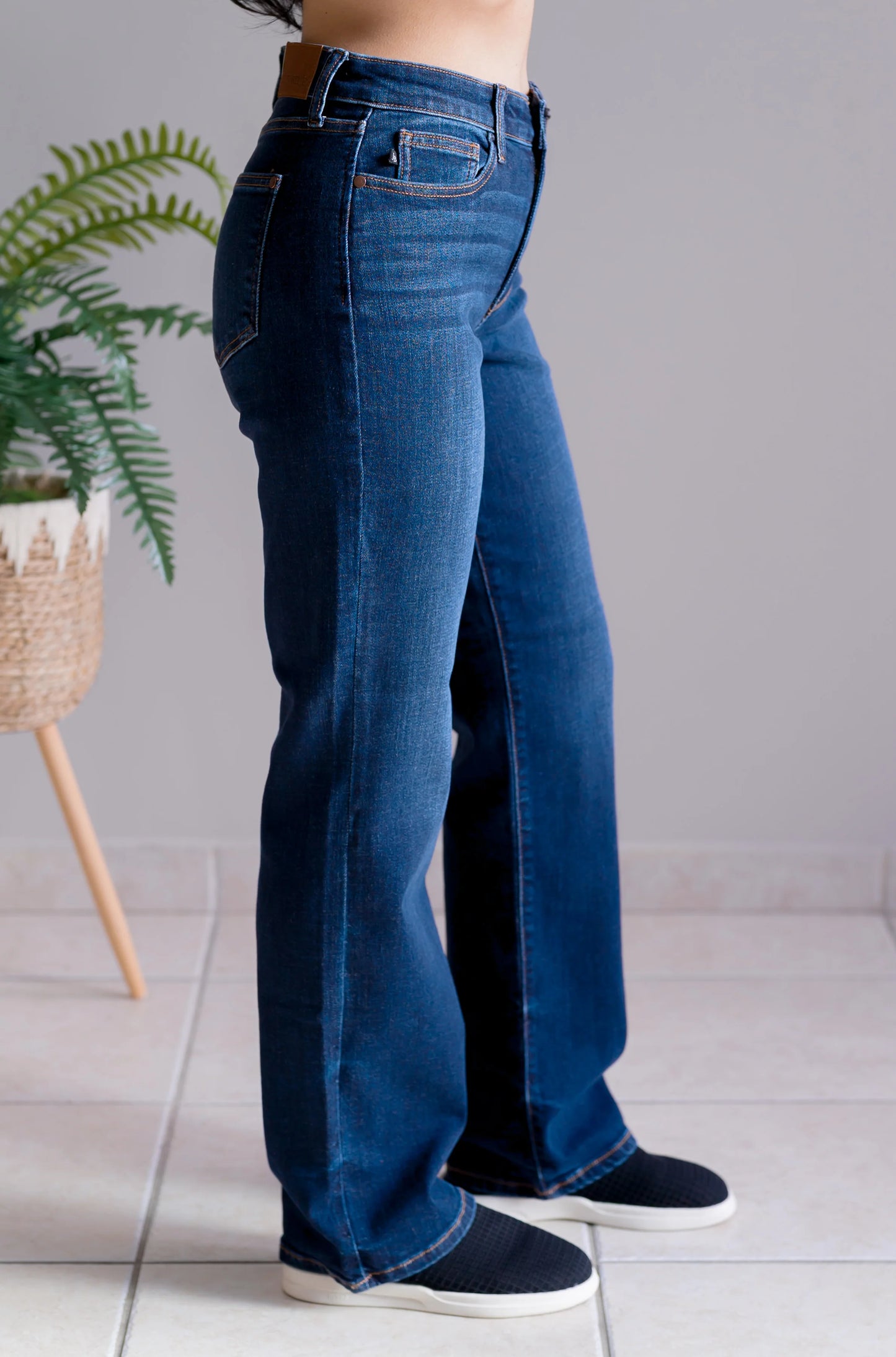 True Fit Judy Blue Straight Leg Denim Jeans