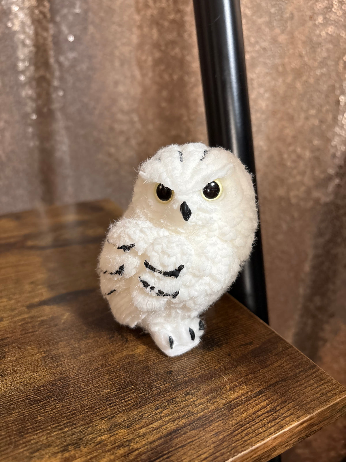Snow Owl Furry Taba Squishy