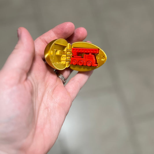 Made by Mike: Golden Egg Fidget Surprise - Firetruck