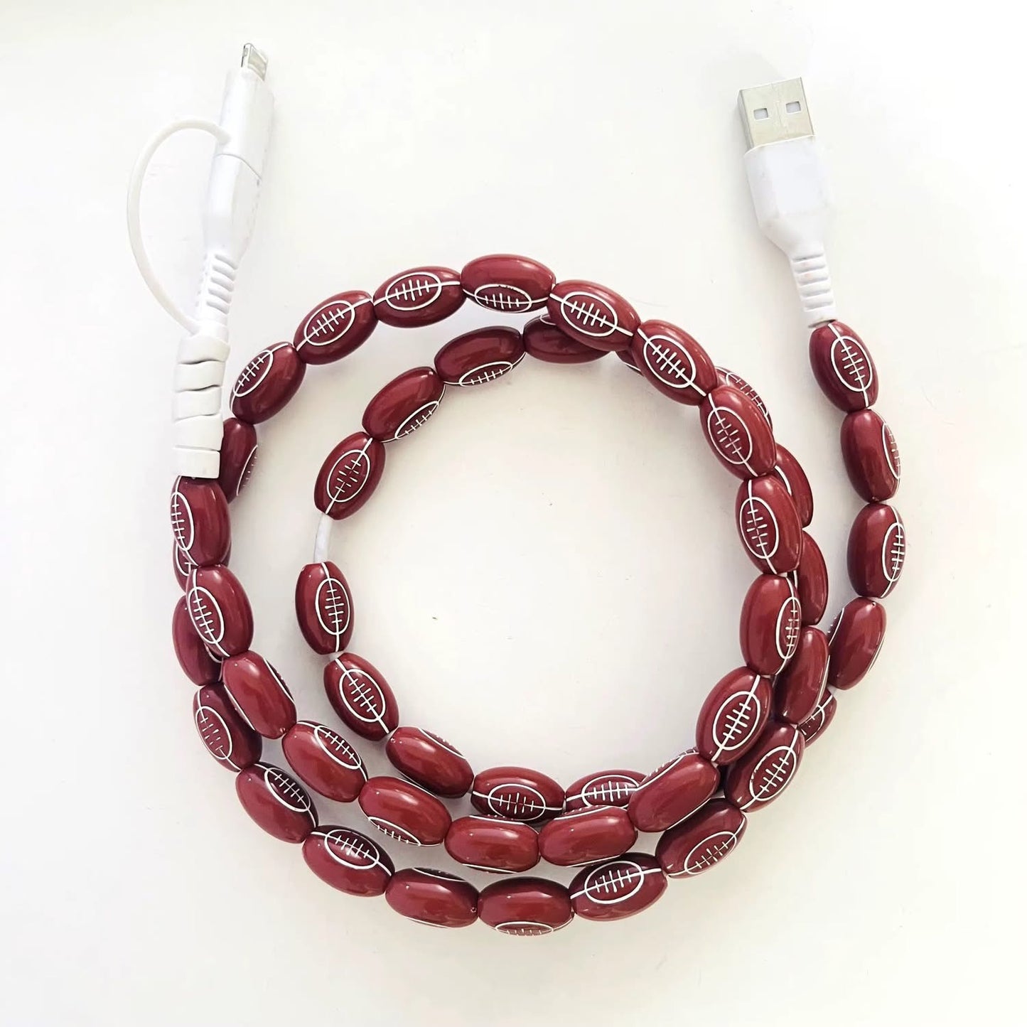 PREORDER Sport Ball Beaded Charger 2-in-1 - 7 sports!