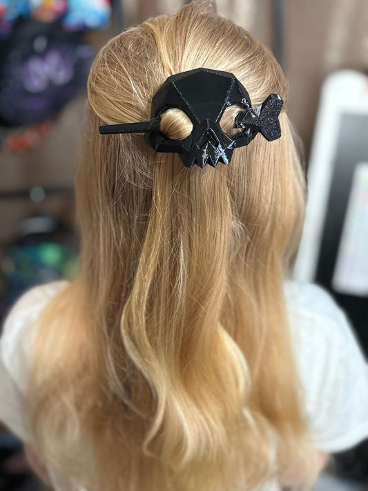 Skull & Bone Hair Decor