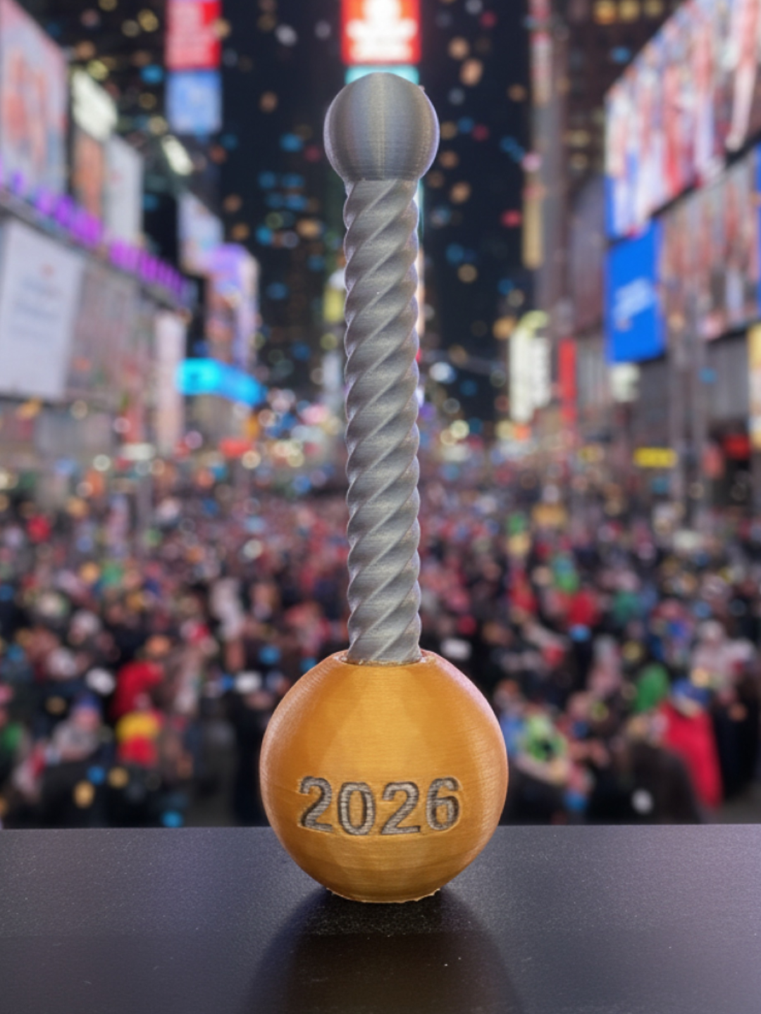 Made by Mike: 2026 Ball Drop New Year Fidget
