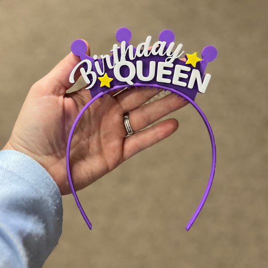 Made by Mike: Birthday Queen Headband