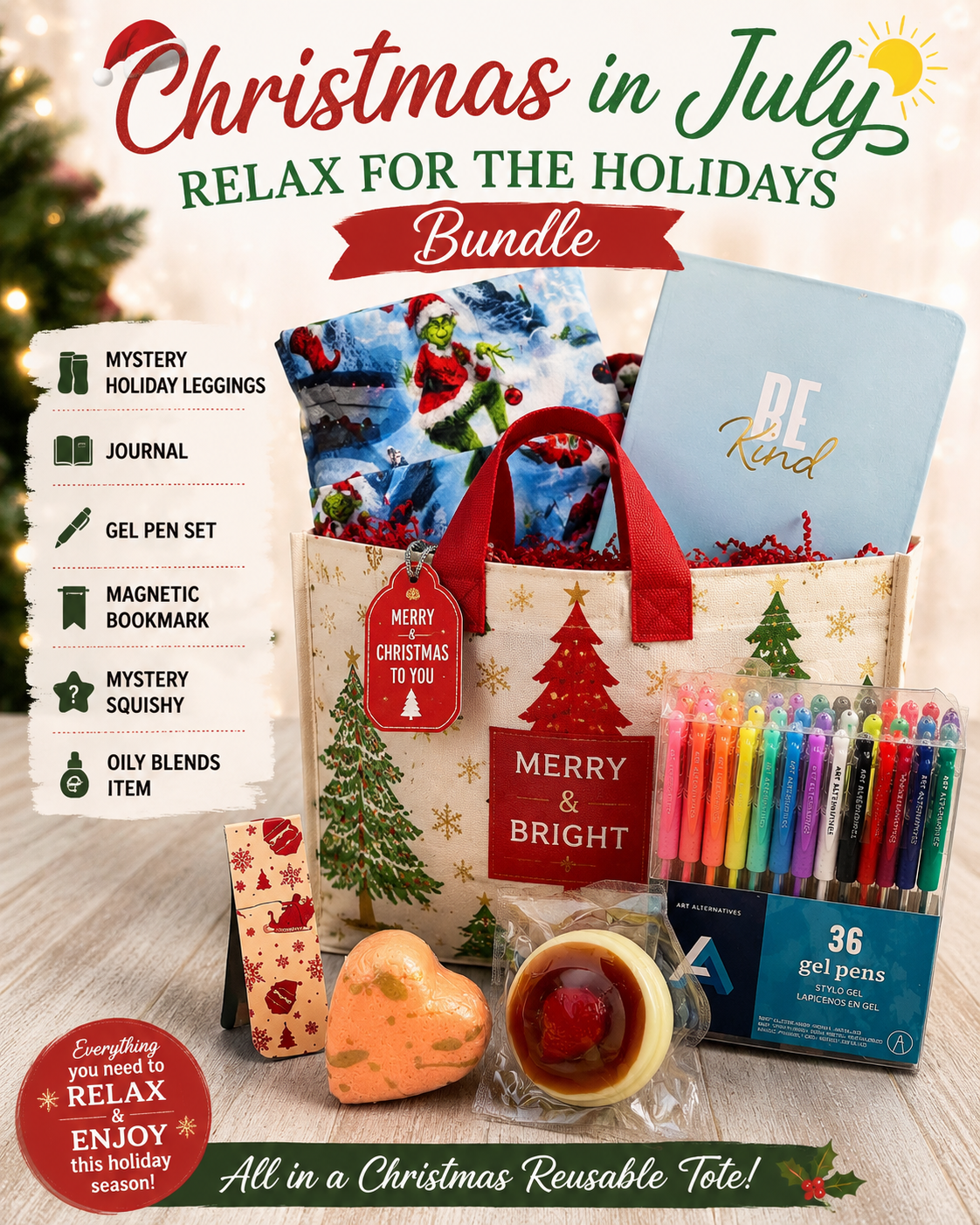 Christmas in July Relax for the Holidays Bundle