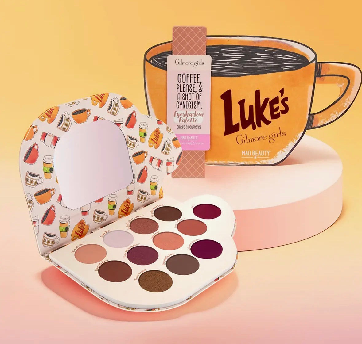 Gilmore GIrls Eyeshadow Palette - PREORDER - Mad Beauty