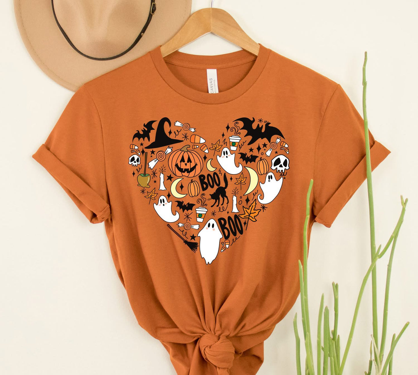 Boo Heart CUSTOM Graphic