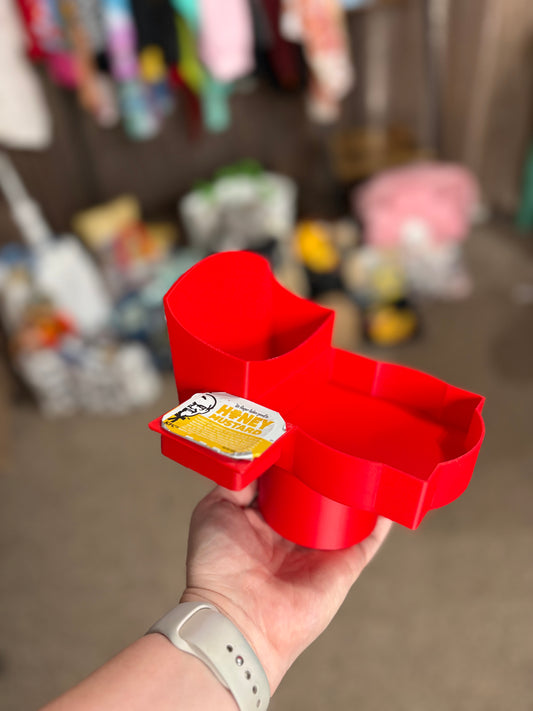 Made by Mike: Burger/Nuggets & Fries & Sauce Car Cup Holder extension