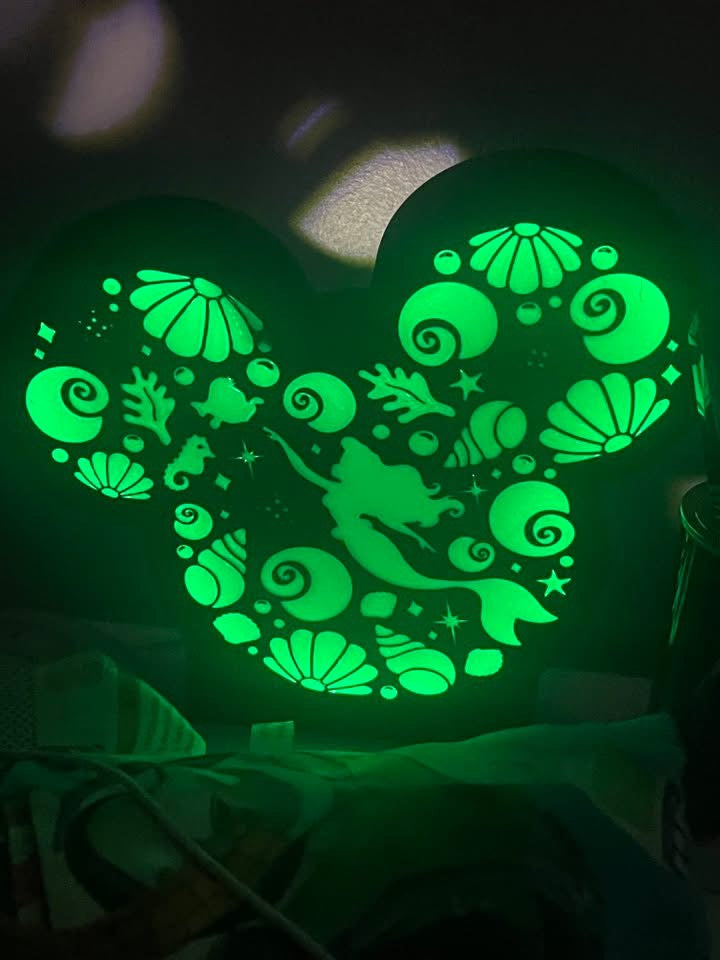 Made by Mike: 4 Options - Princess Mouse Head Lightbox