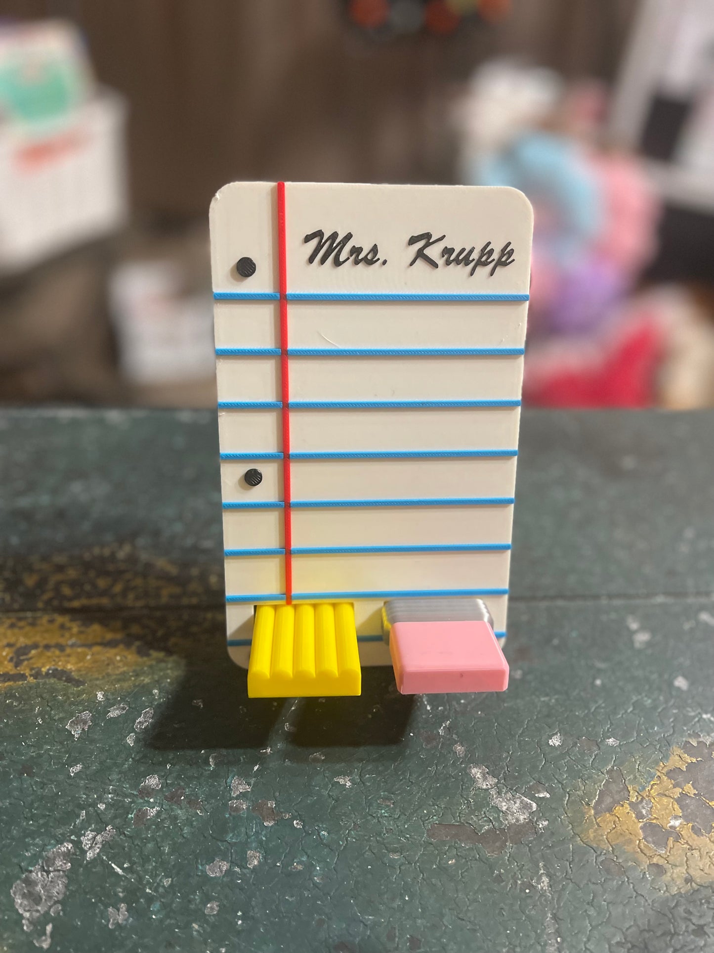 Made by Mike: CUSTOM Paper/Pencil Phone Holder