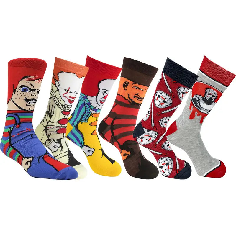 Mystery Tall Horror Socks