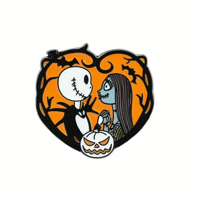 Halloween Heart Pin