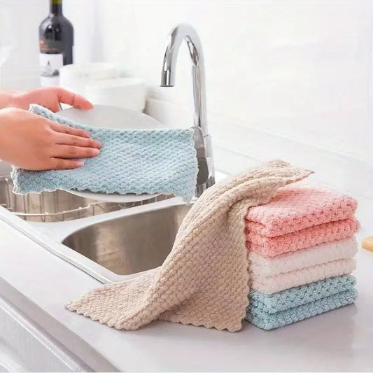 5 Mystery Color Microfiber Towels