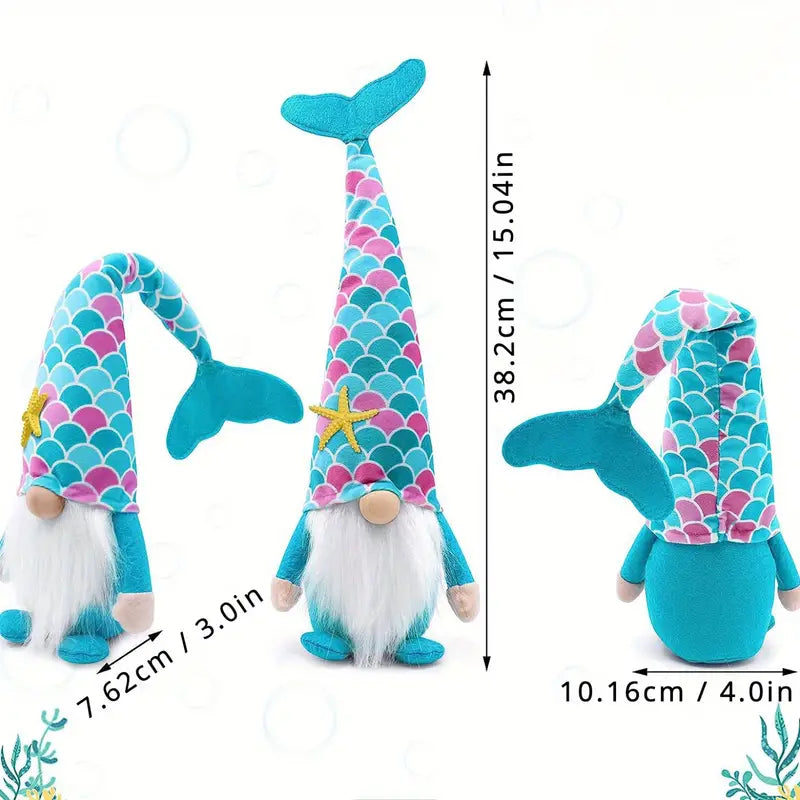 Mermaid Gnome - 2 Options!