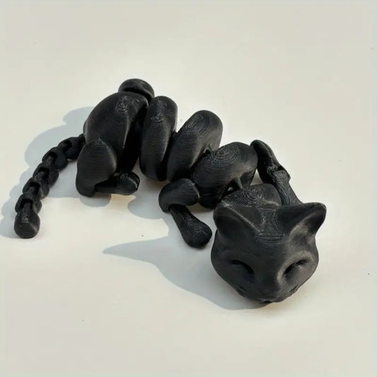 3D Black Cat Fidget