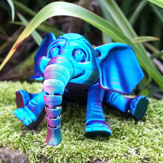 3D Mystery Color Elephant Fidget