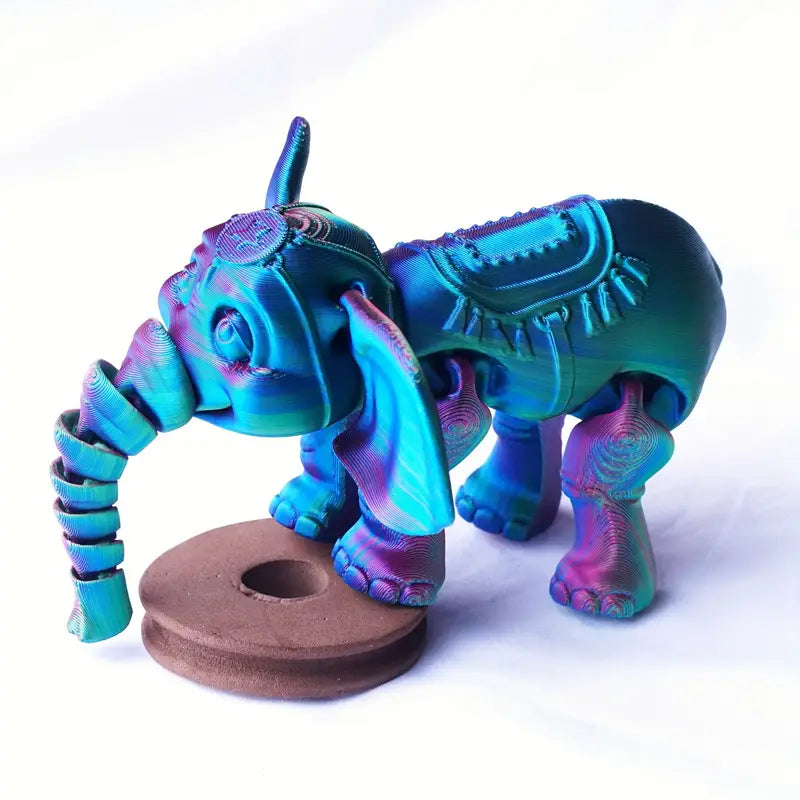 3D Mystery Color Elephant Fidget