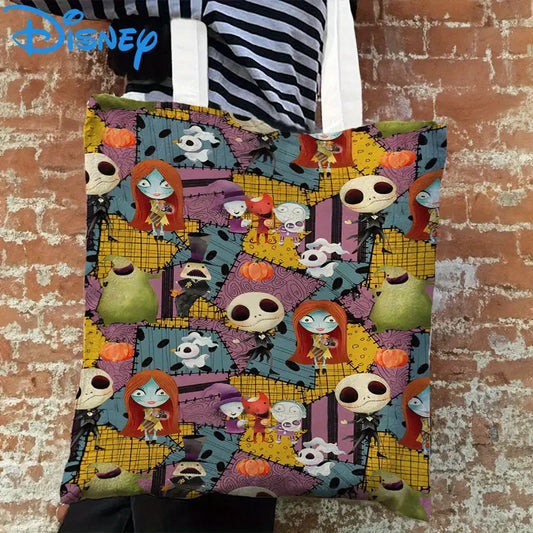 Patchwork Characters Tote