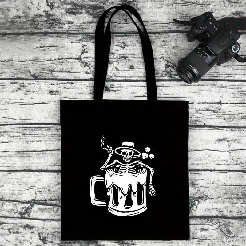 Beer Skeleton Tote - Fill a Bag