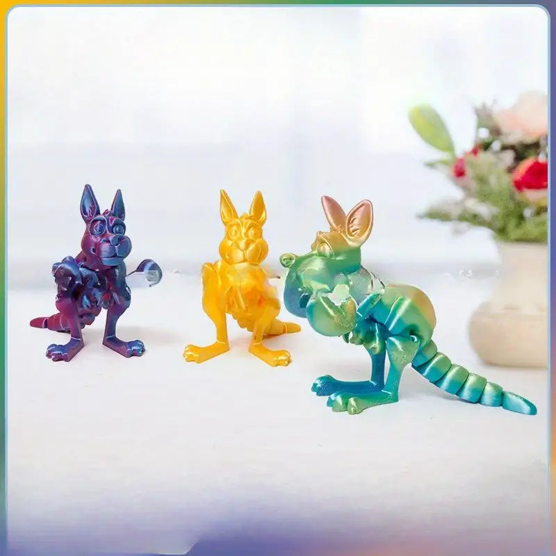 Mystery Color Kangaroo 3D Fidget