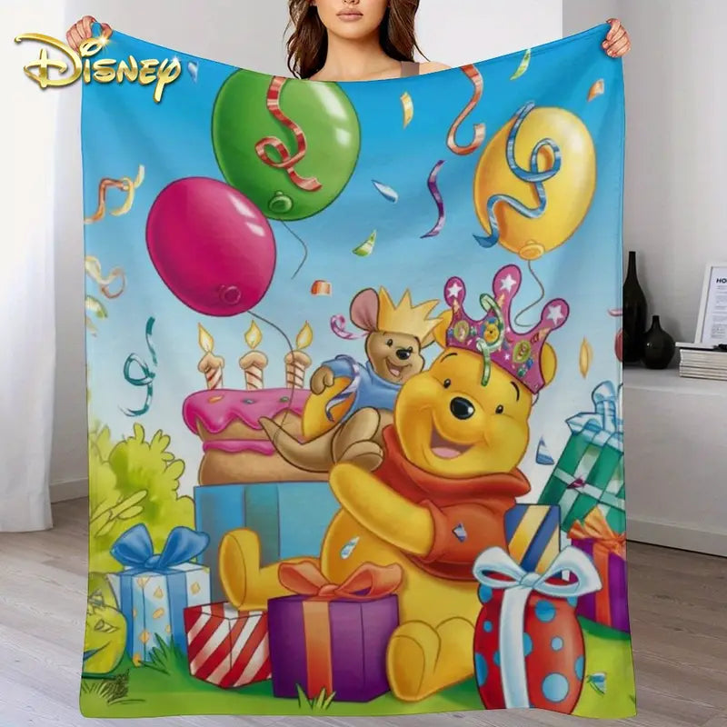 Birthday Bear Fleece Blanket