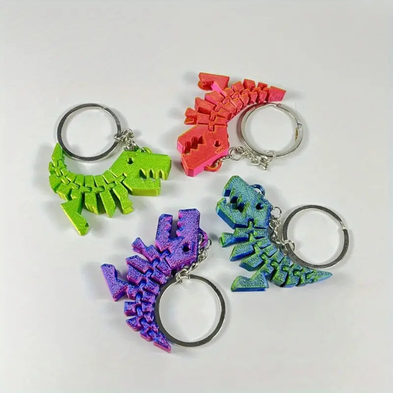 Mystery Color 3d Dragon Keychain Fidget