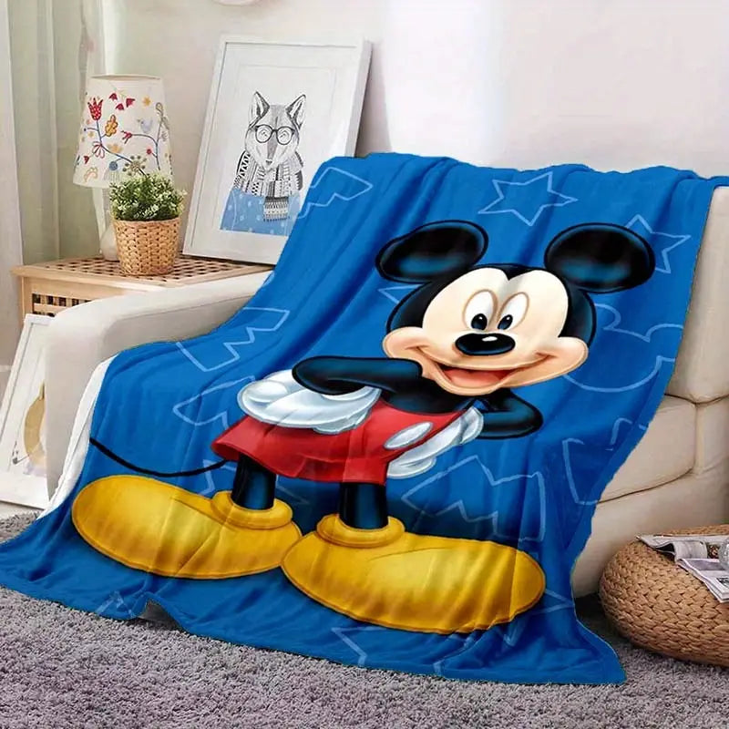 Boy Mouse Fleece Blanket