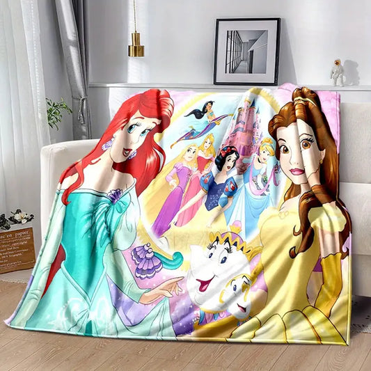 Princess Castle Fleece Blanket