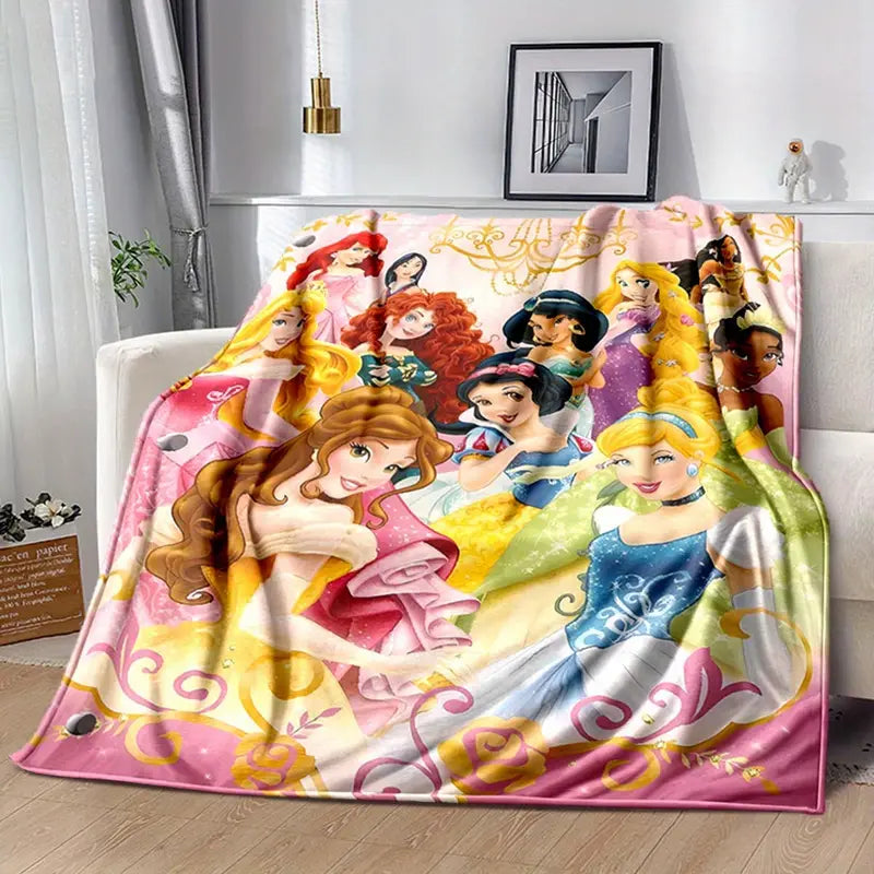 Pretty Chandelier Princess Fleece Blanket