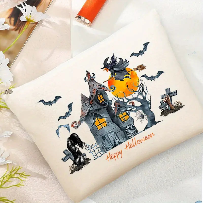 Happy Halloween House Pouch