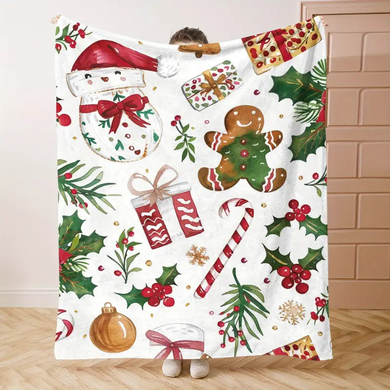 All Christmas Fleece Blanket