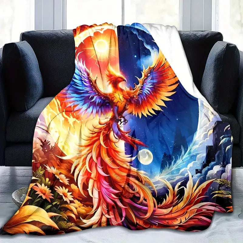 Phoenix Fleece Blanket